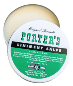 Porter’s Liniment Salve (2oz Tin) – Porter's Products