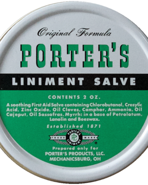 Porter's Liniment Salve (2oz Tin)